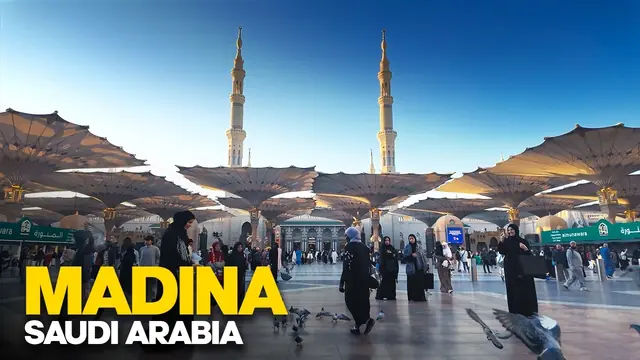 Masjid Nabawi — Madinah Walking Tour 4K