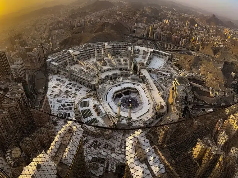 Pemandangan Masjidil Haram